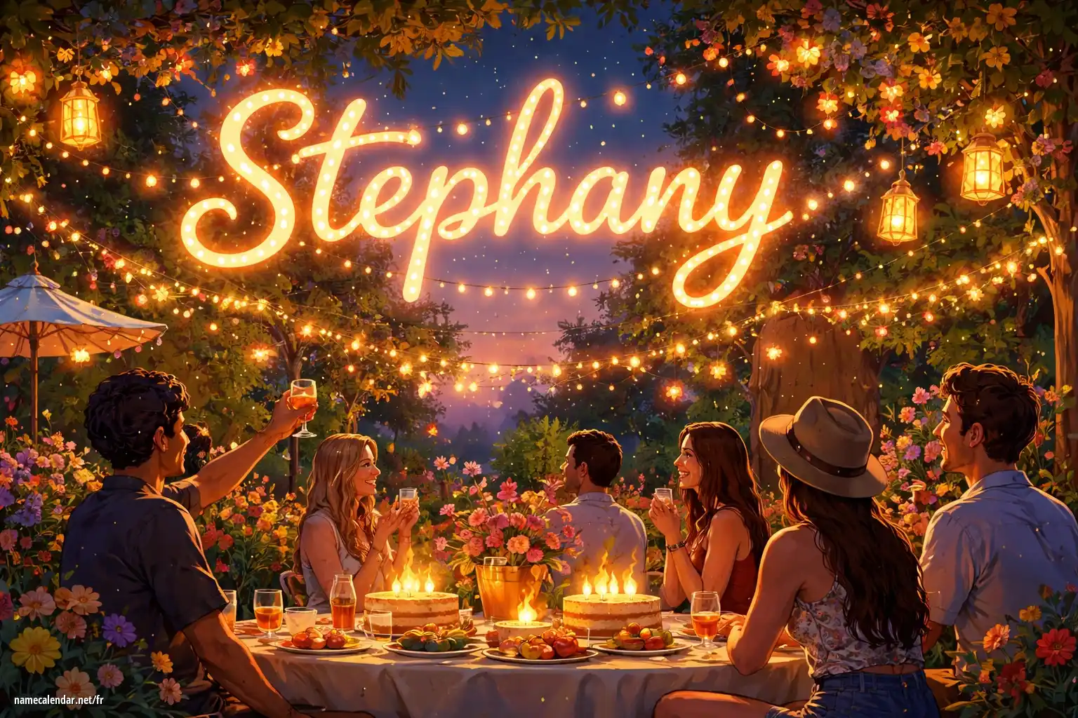 Célébration du jour du nom et du nom - Stephany