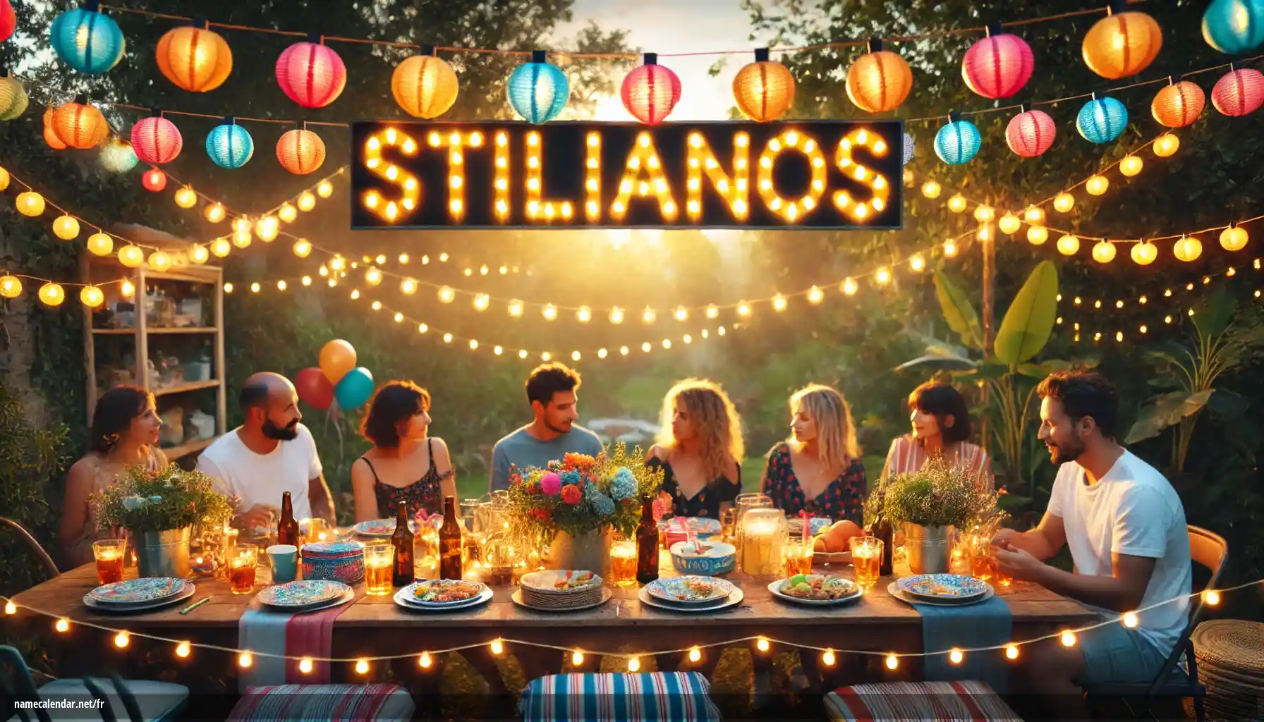 Célébration du jour du nom et du nom - Stilianos