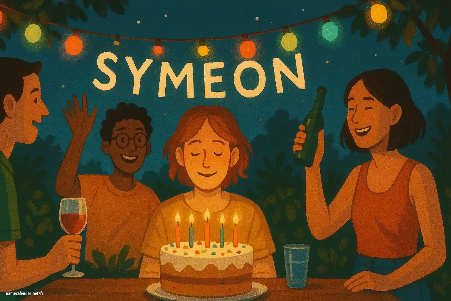Célébration du jour du nom et du nom - Symeon