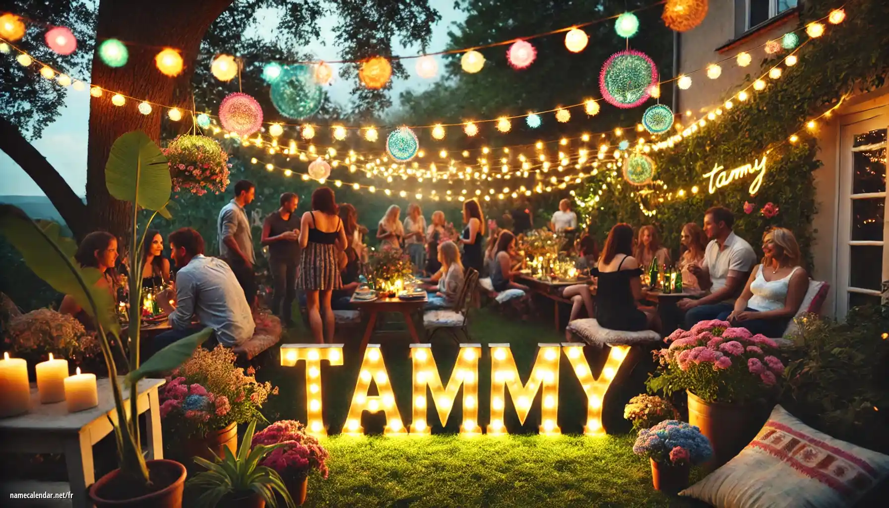 Célébration du jour du nom et du nom - Tammy