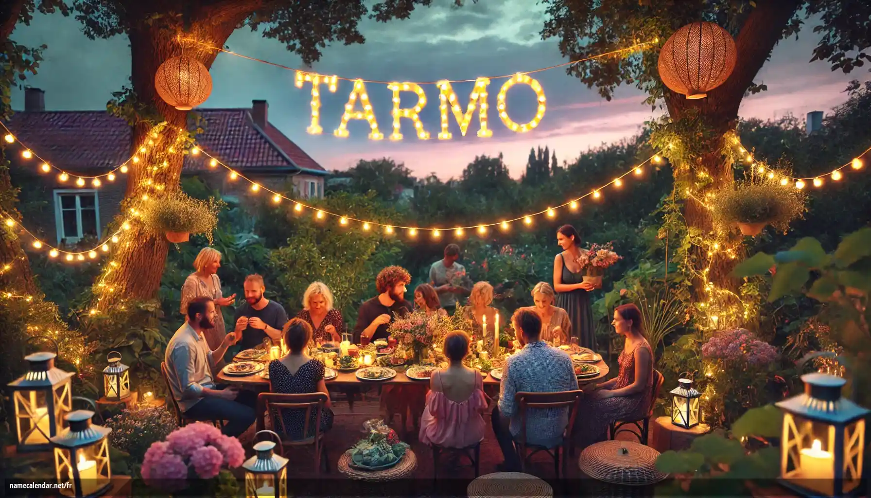 Célébration du jour du nom et du nom - Tarmo