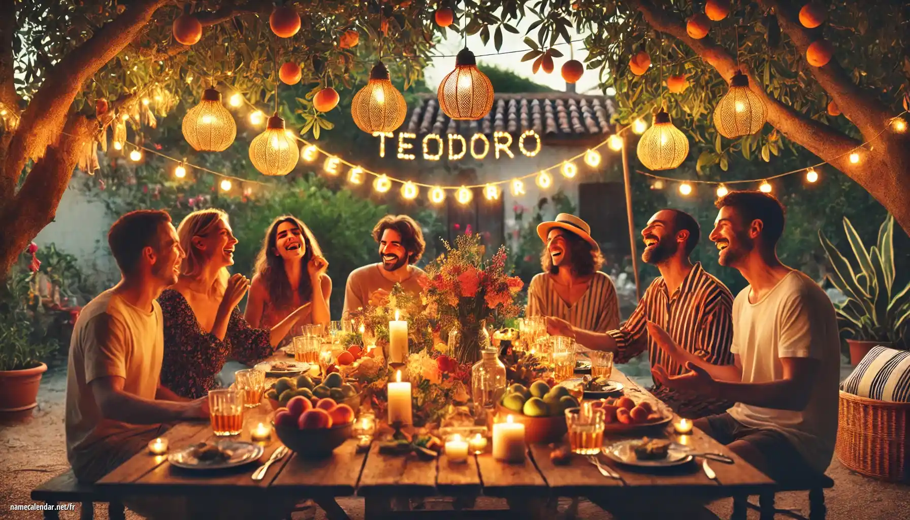 Célébration du jour du nom et du nom - Teodoro