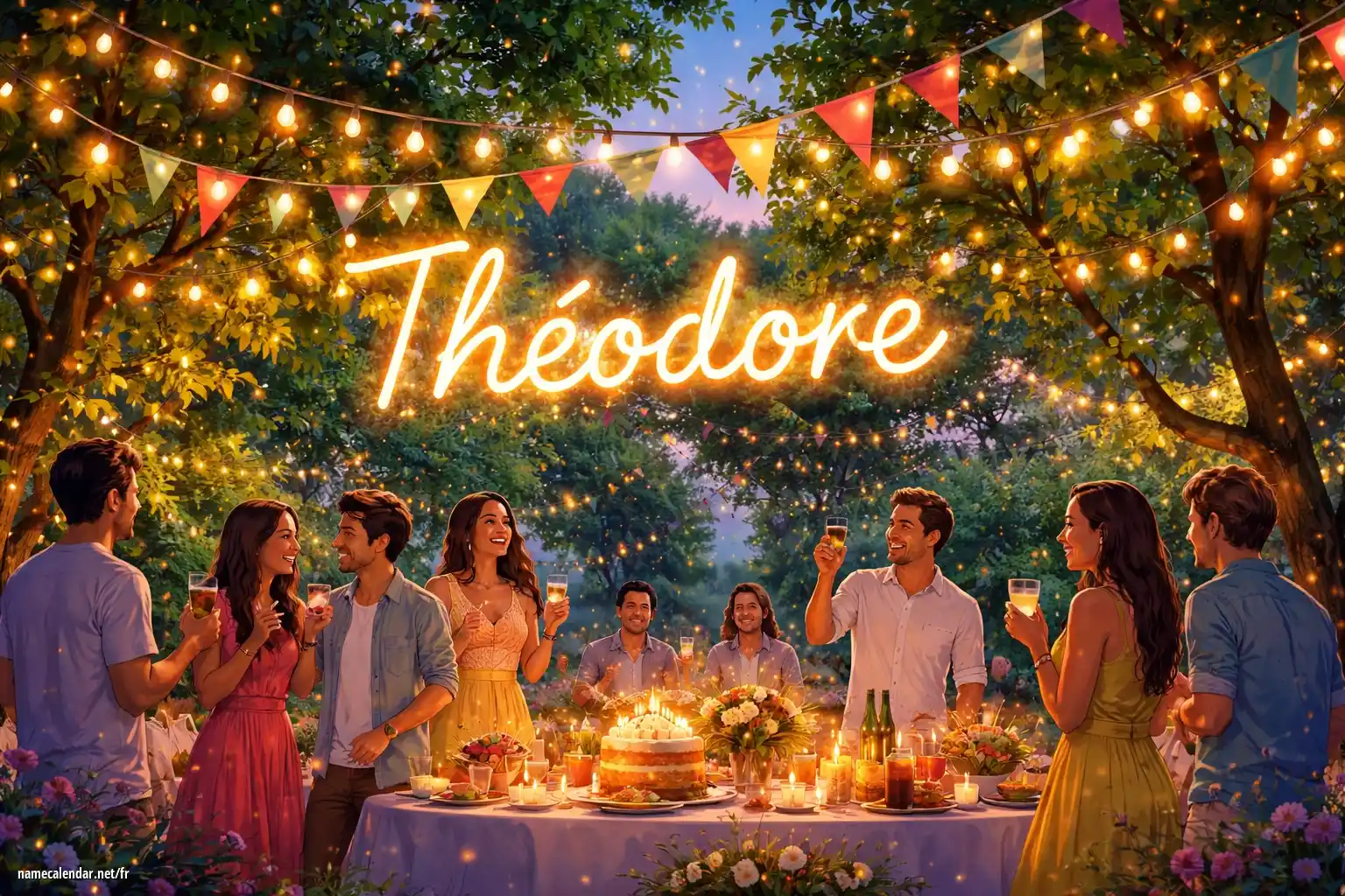 Célébration du jour du nom et du nom - Théodore
