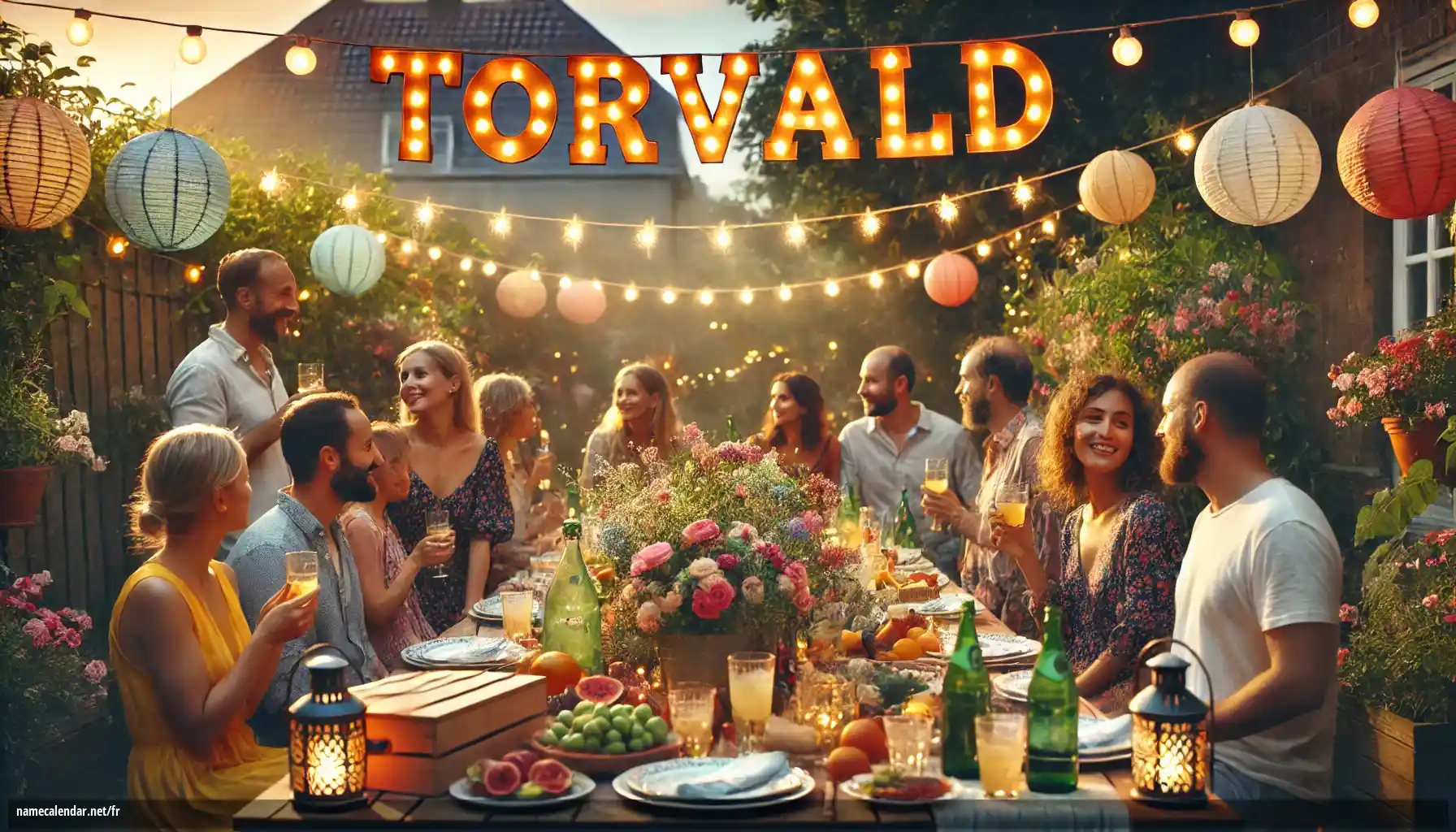 Célébration du jour du nom et du nom - Torvald