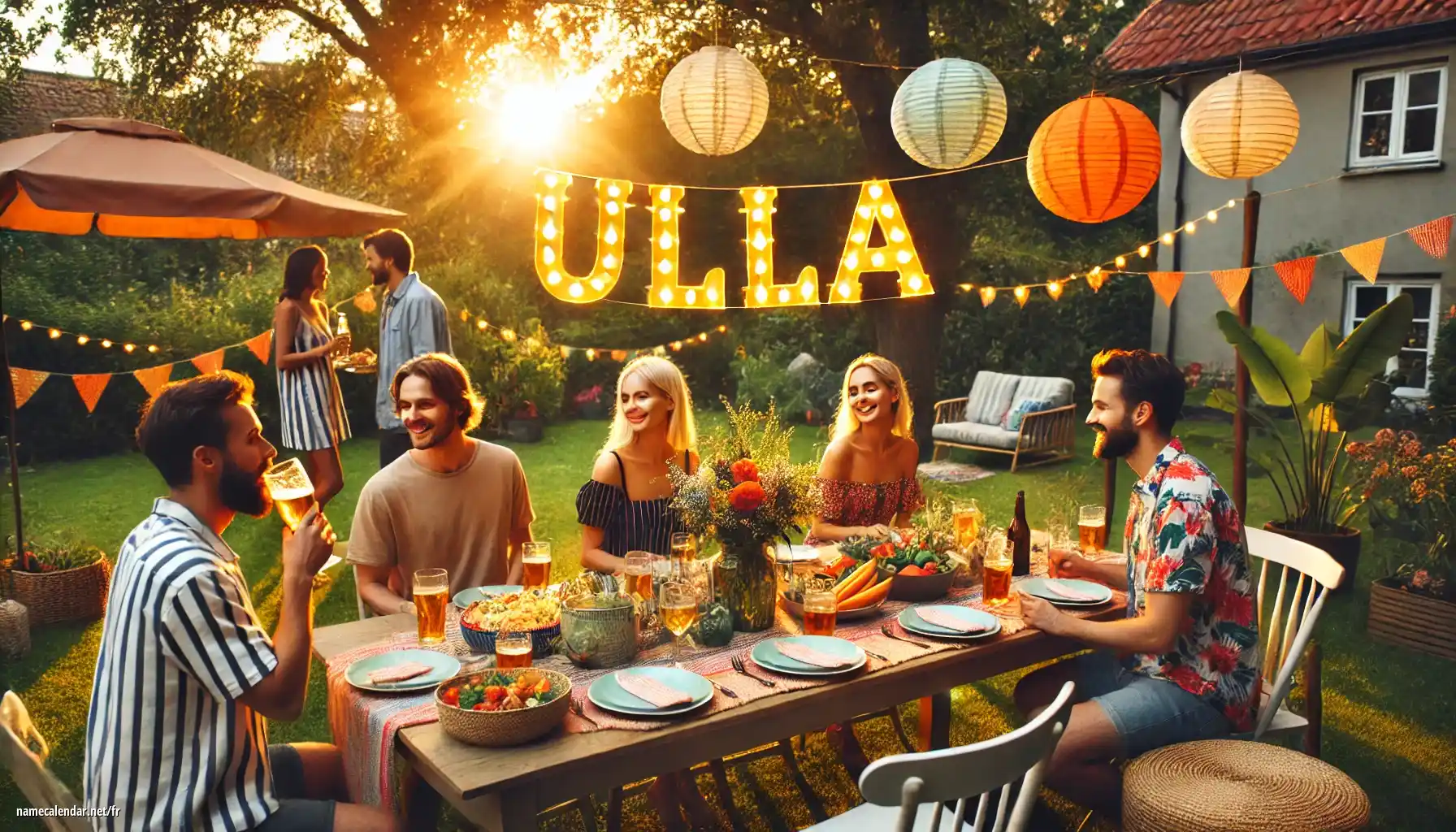 Célébration du jour du nom et du nom - Ülla