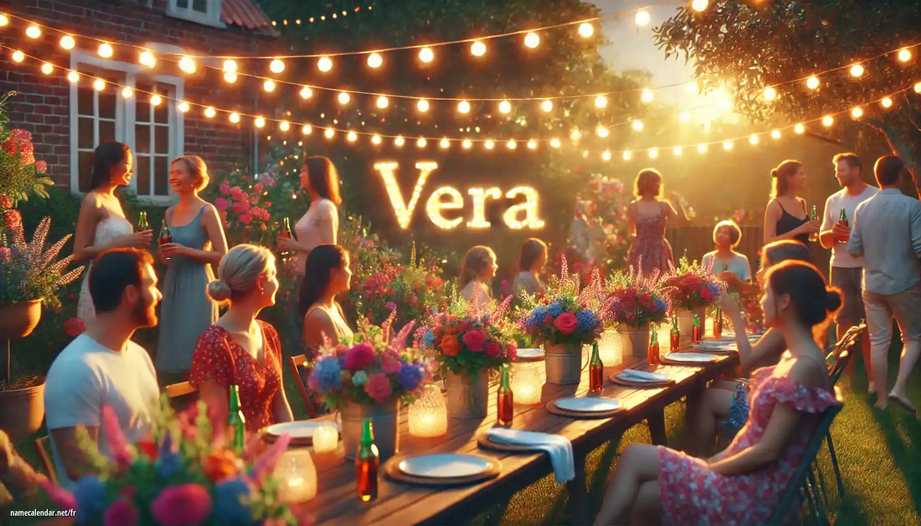 Célébration du jour du nom et du nom - Véra