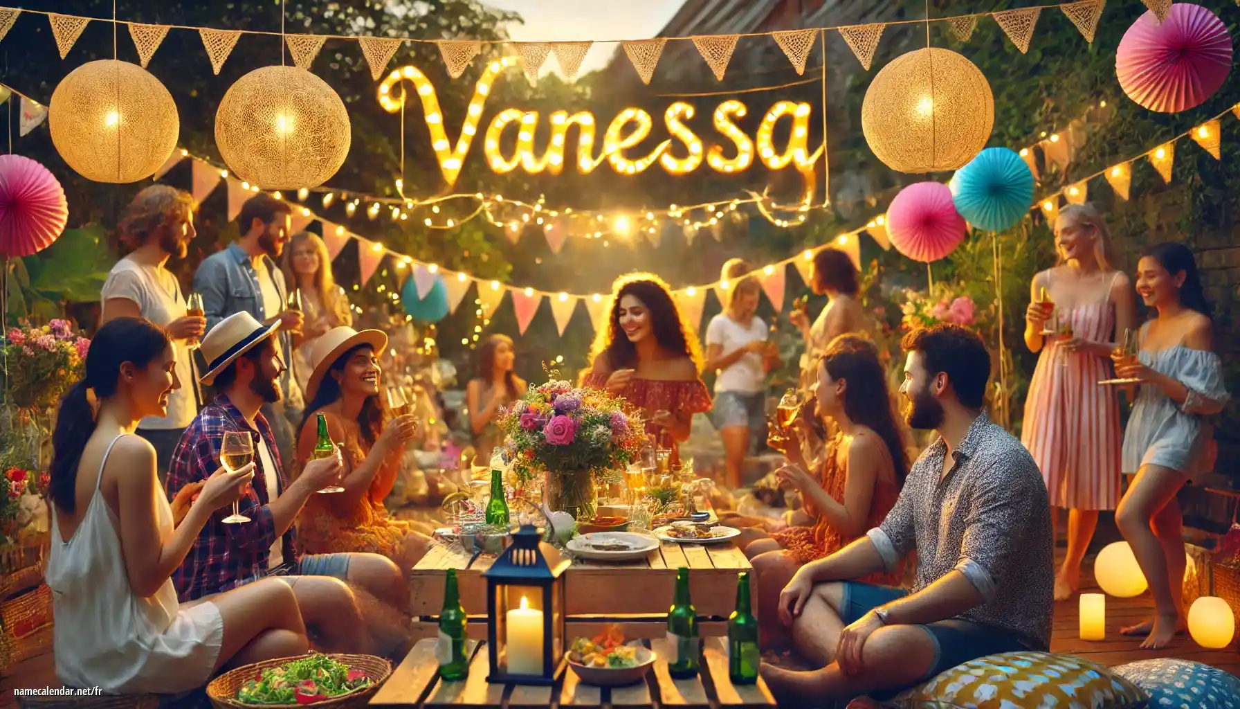 Célébration du jour du nom et du nom - Vanessa