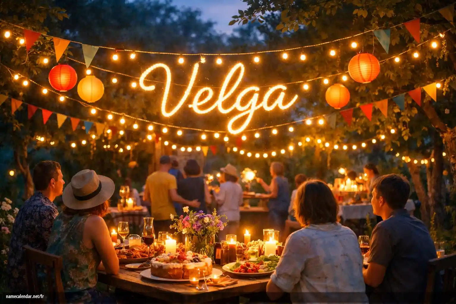 Célébration du jour du nom et du nom - Velga