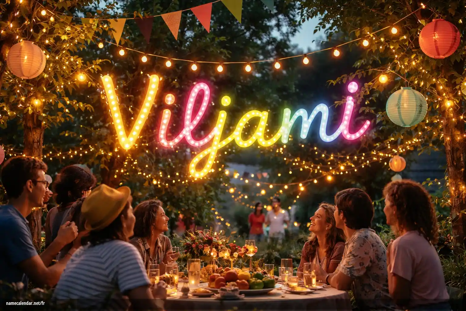 Célébration du jour du nom et du nom - Viljami