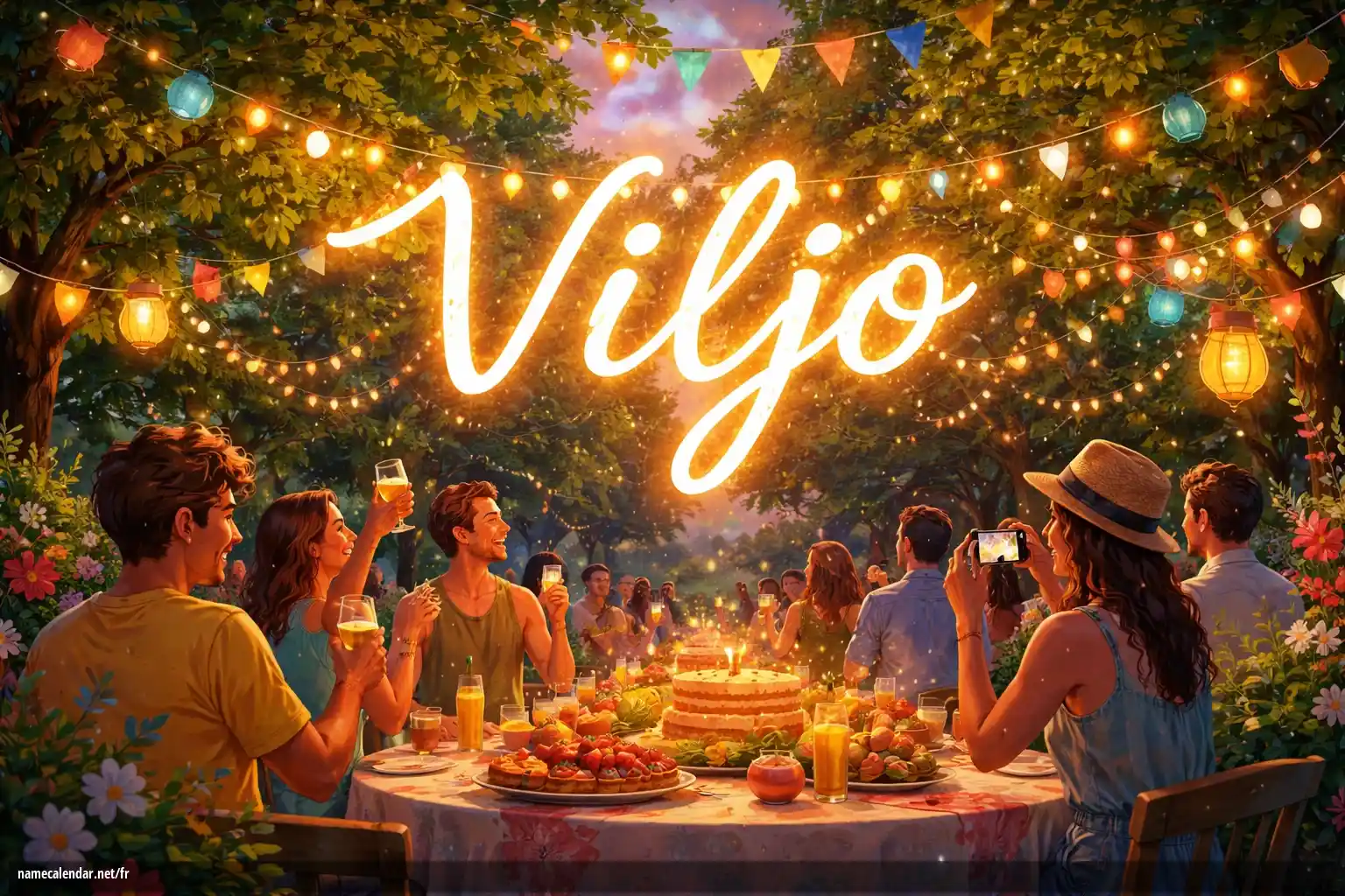 Célébration du jour du nom et du nom - Viljo