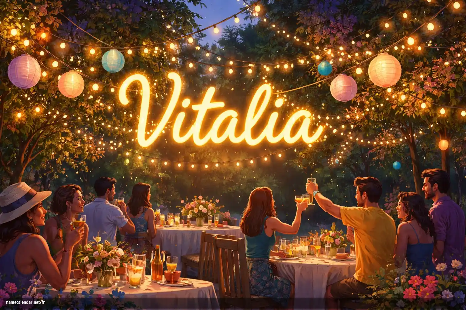 Célébration du jour du nom et du nom - Vitalia