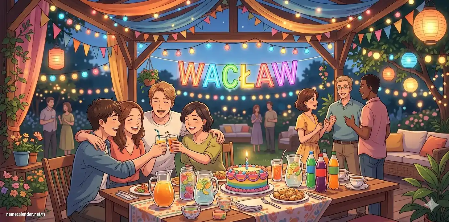 Célébration du jour du nom et du nom - Wacław