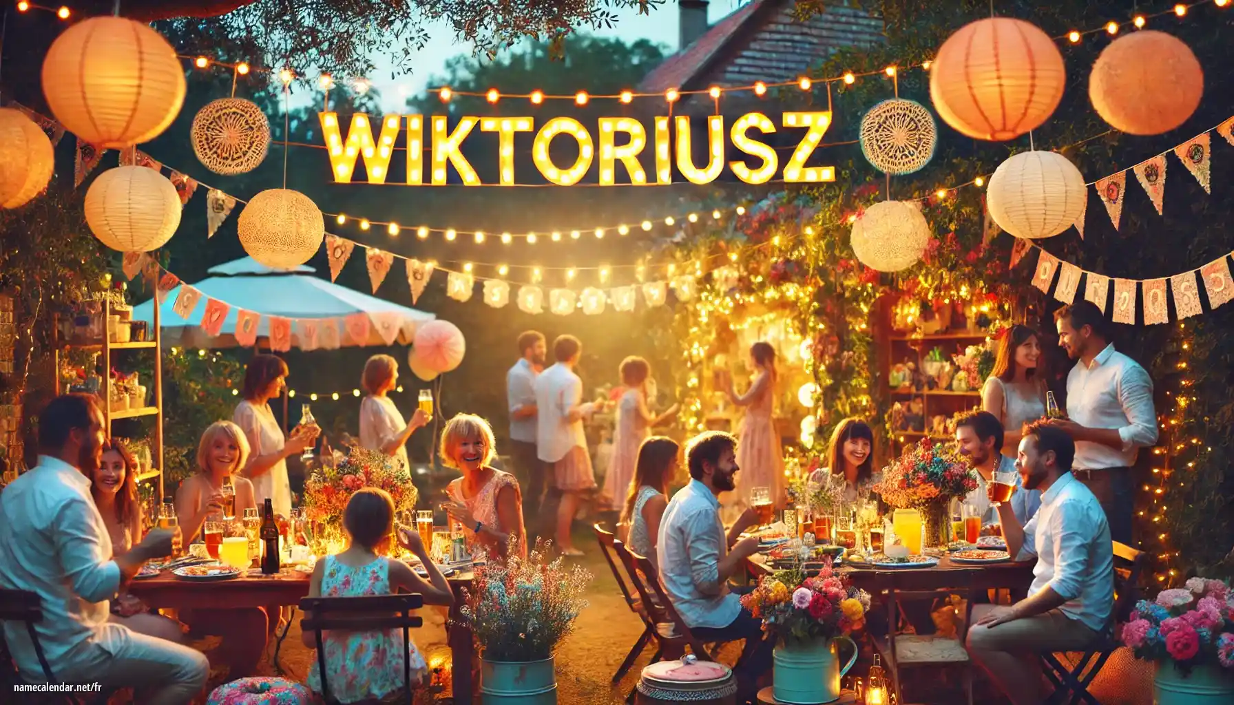 Célébration du jour du nom et du nom - Wiktoriusz