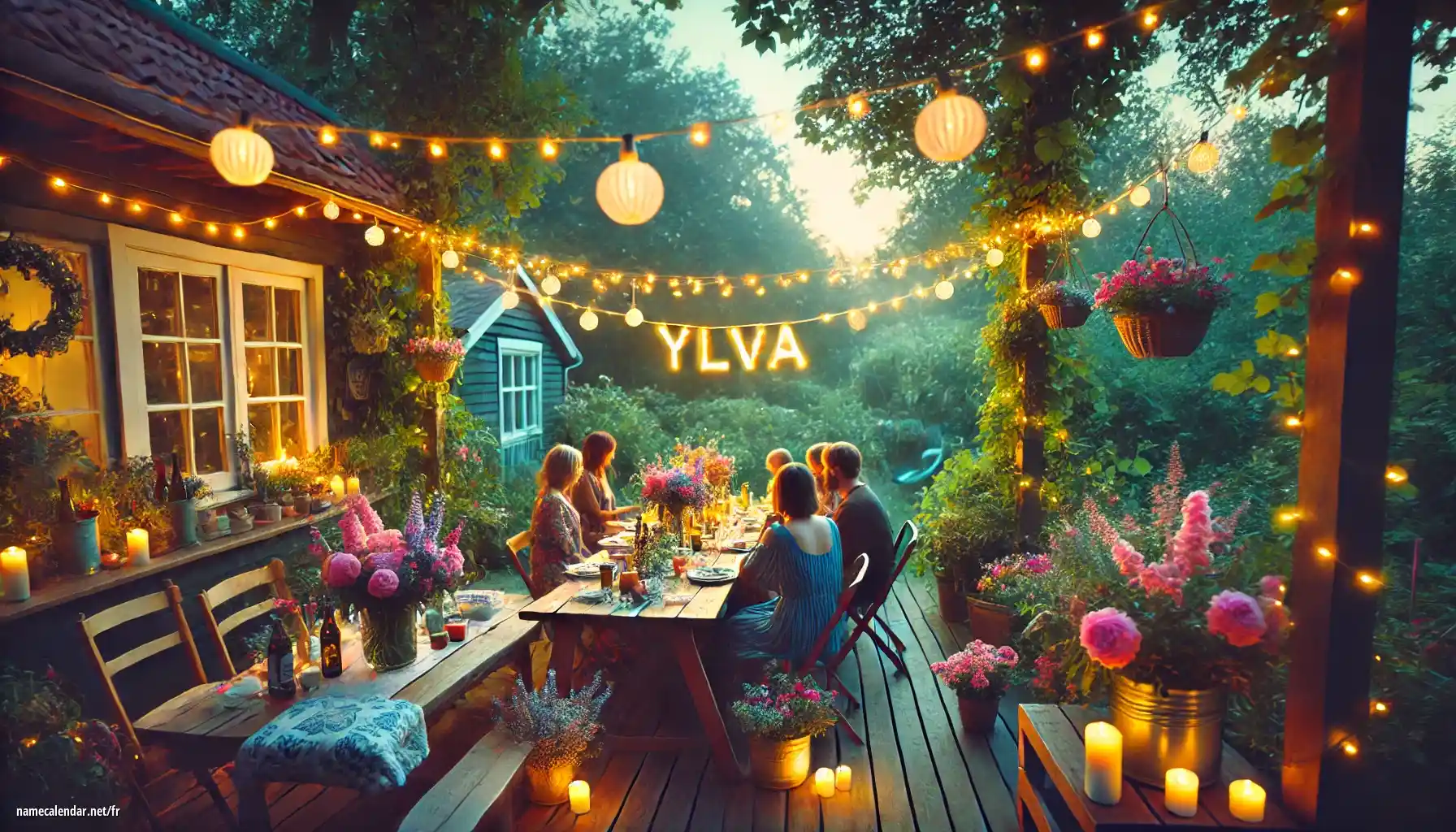 Célébration du jour du nom et du nom - Ylva