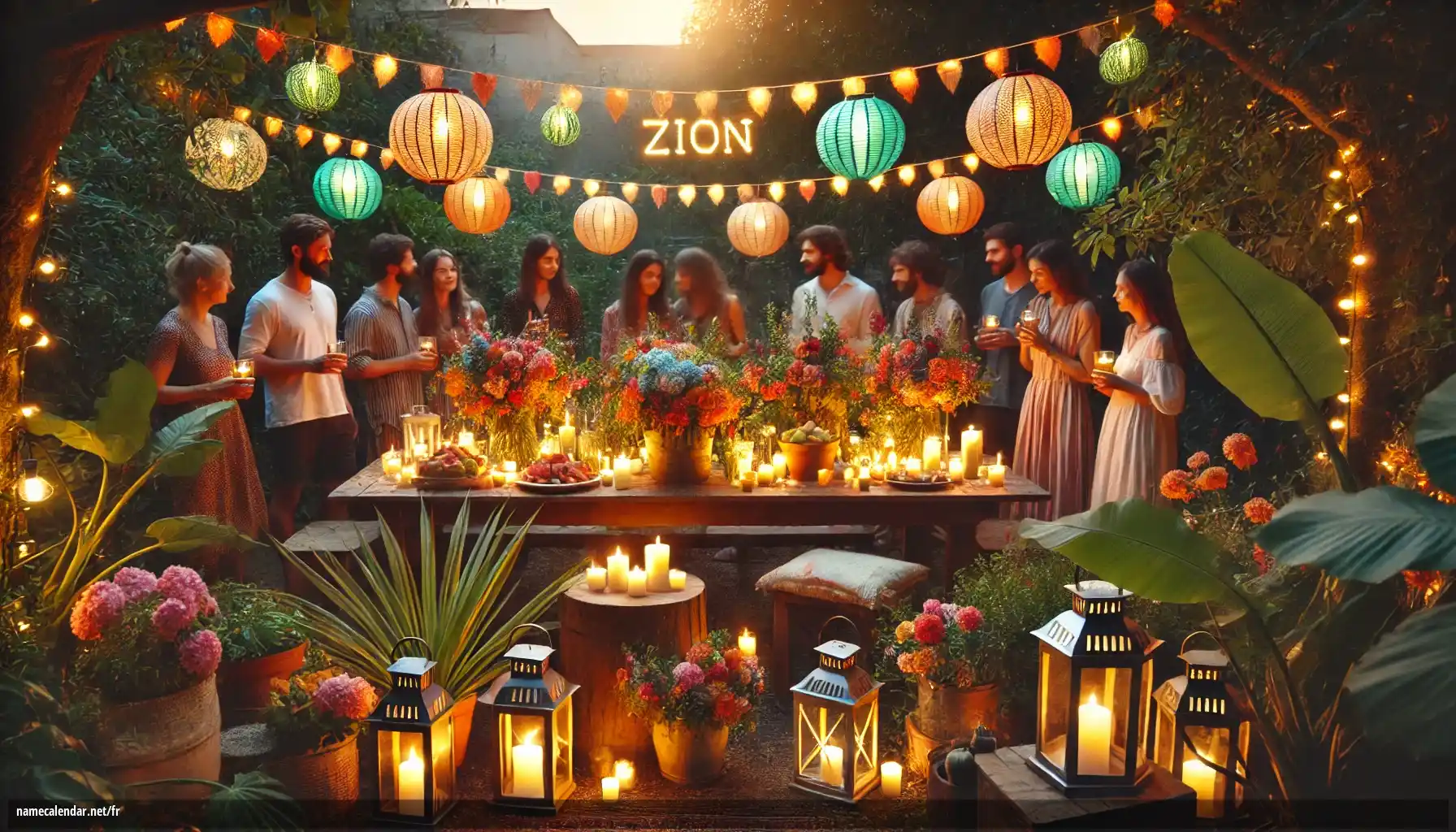 Célébration du jour du nom et du nom - Zion