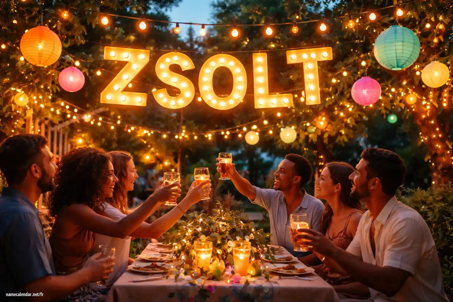 Célébration du jour du nom et du nom - Zsolt