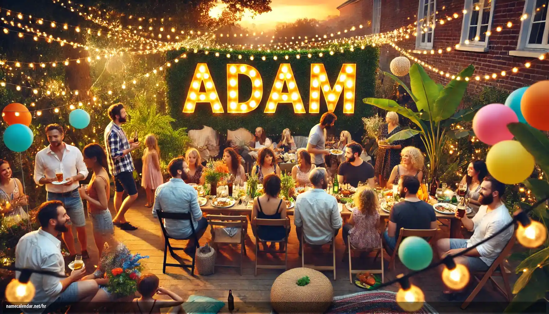 Proslava imendana i imendana - Ádám