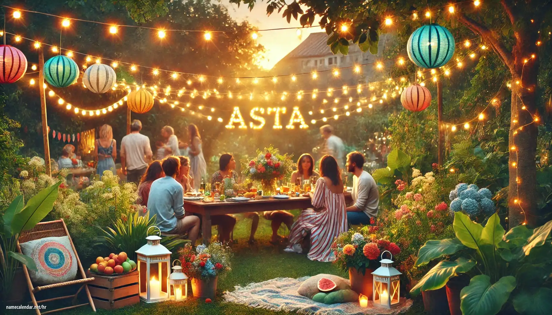 Proslava imendana i imendana - Åsta