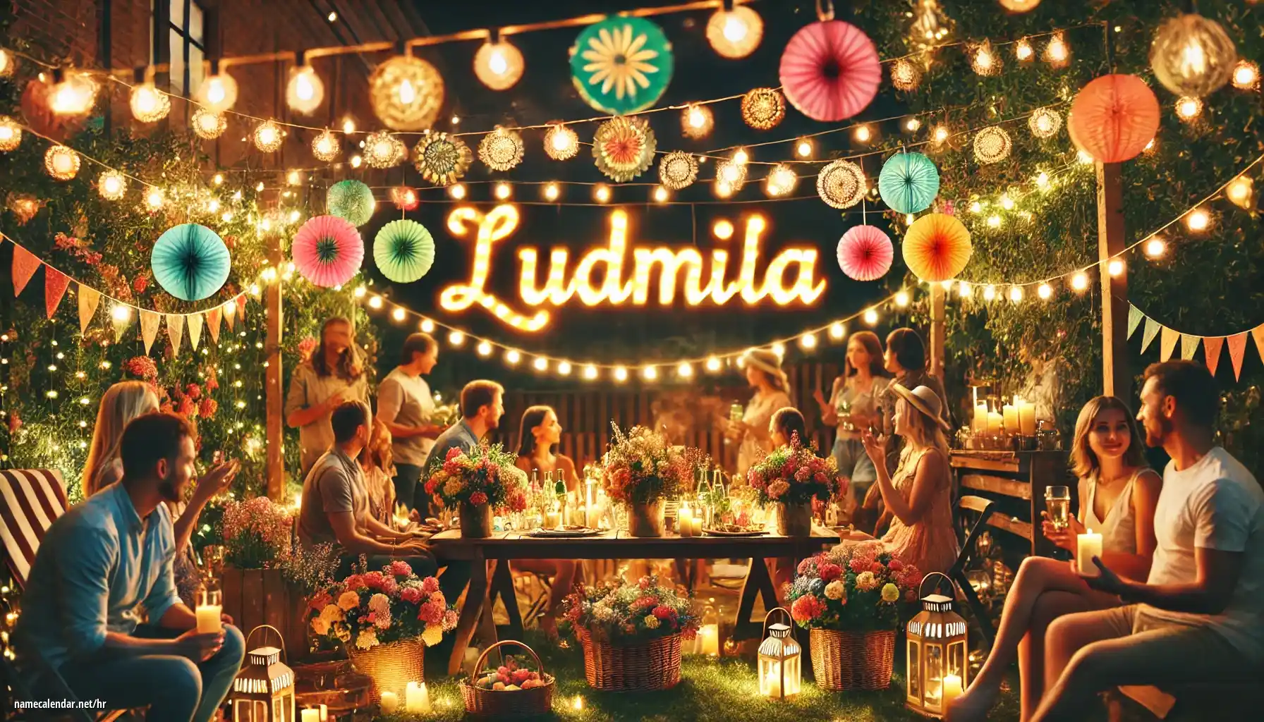 Proslava imendana i imendana - Ľudmila