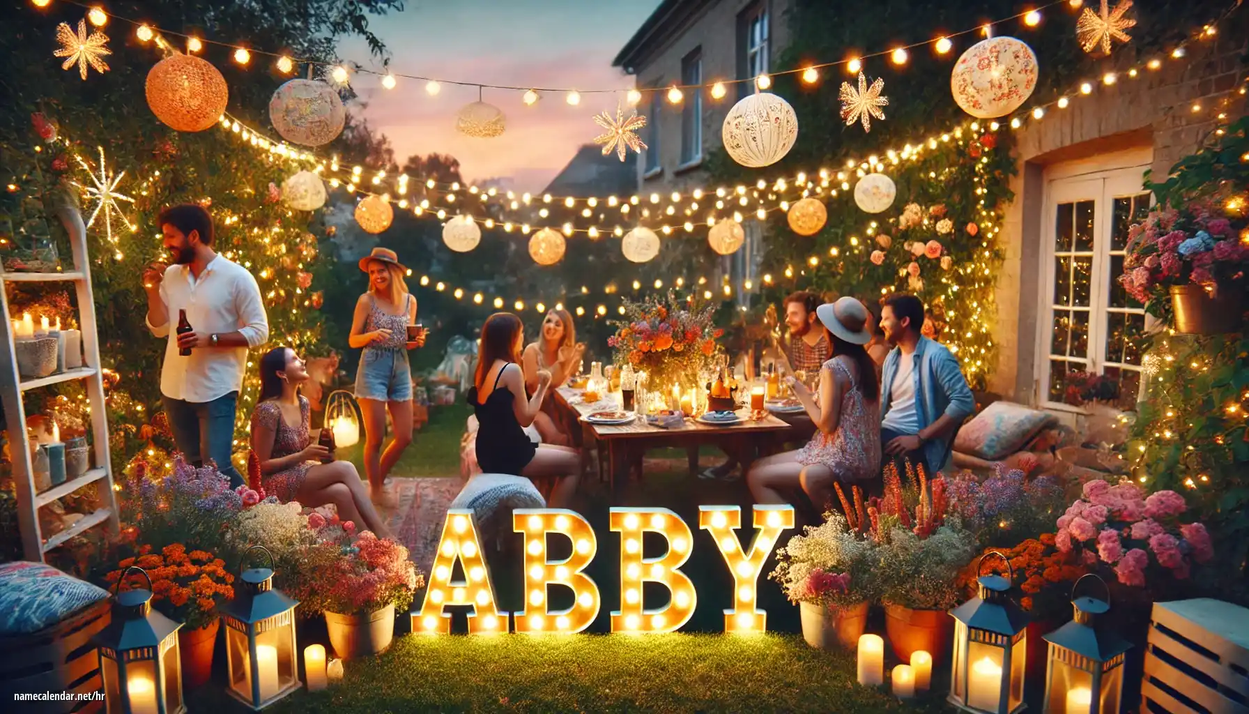 Proslava imendana i imendana - Abby