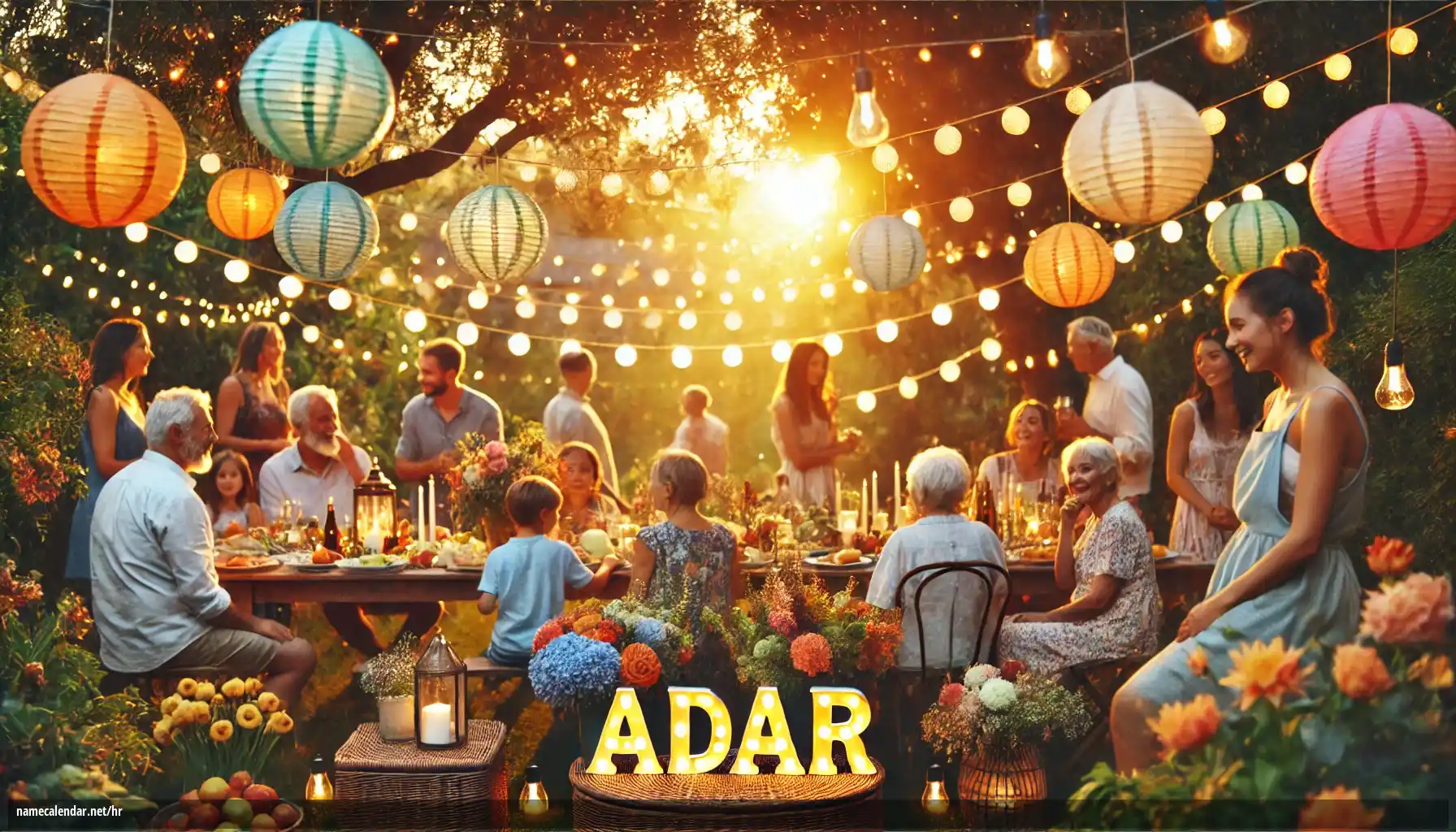 Proslava imendana i imendana - Adar