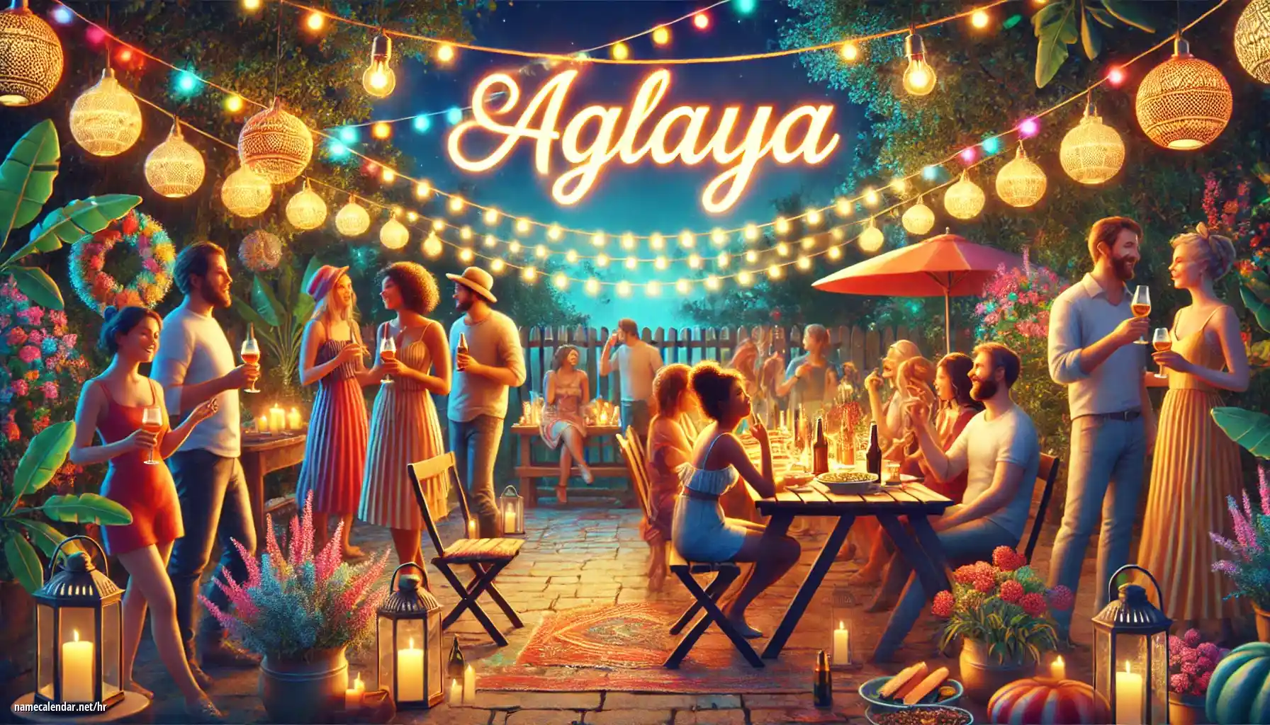 Proslava imendana i imendana - Aglaya