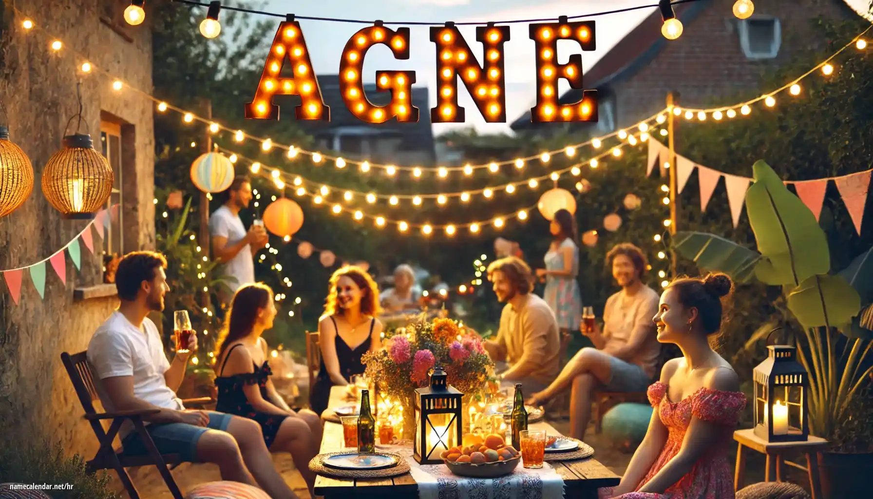 Proslava imendana i imendana - Agne