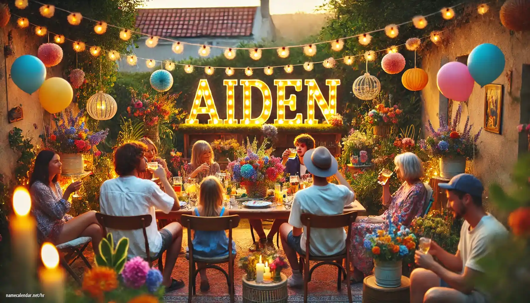 Proslava imendana i imendana - Aiden