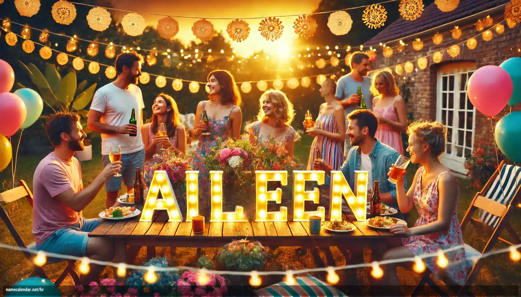 Proslava imendana i imendana - Aileen