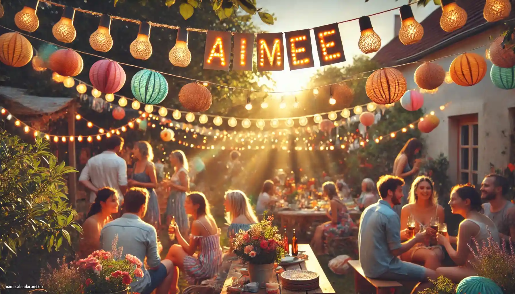 Proslava imendana i imendana - Aimée