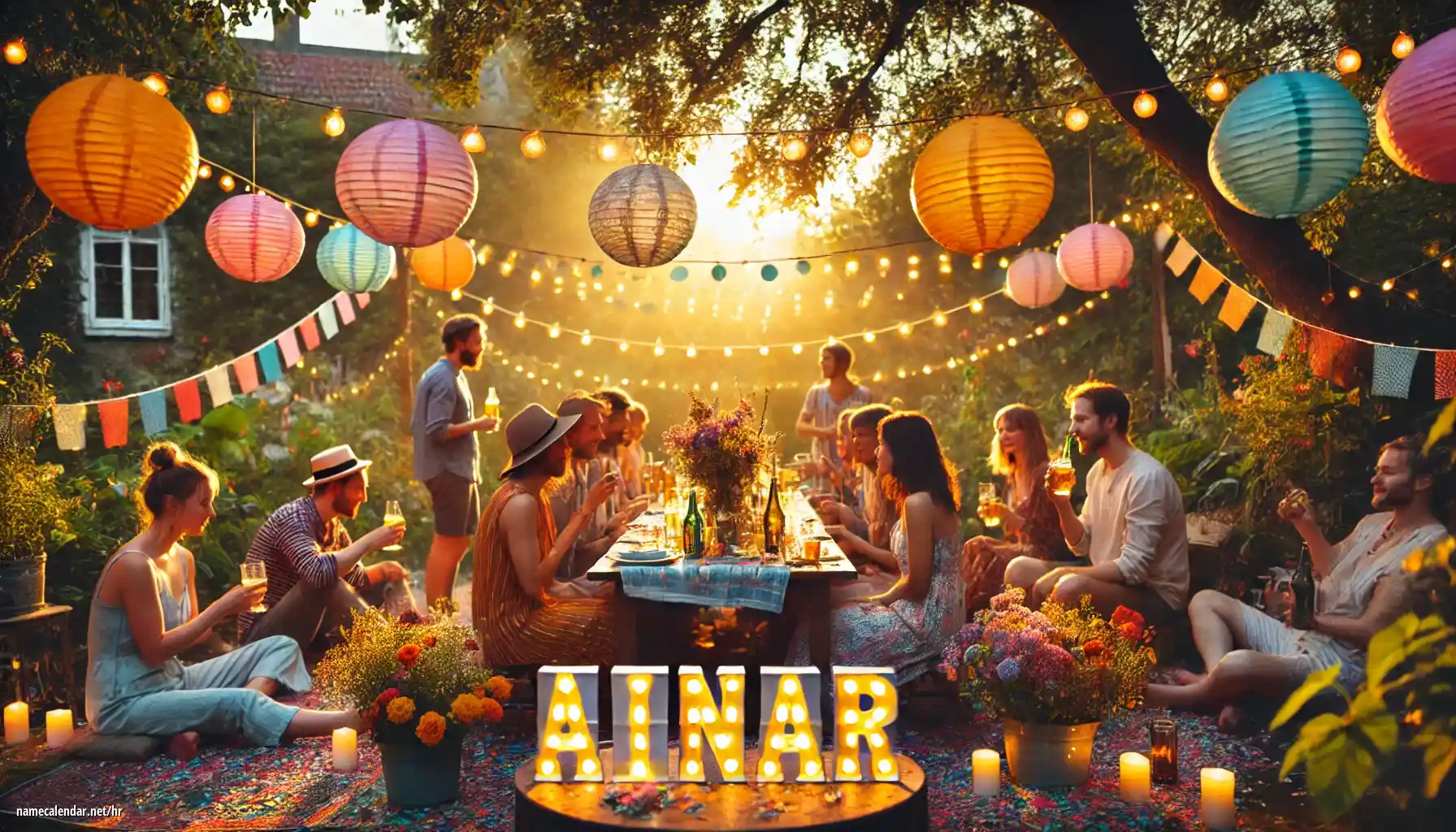 Proslava imendana i imendana - Ainar