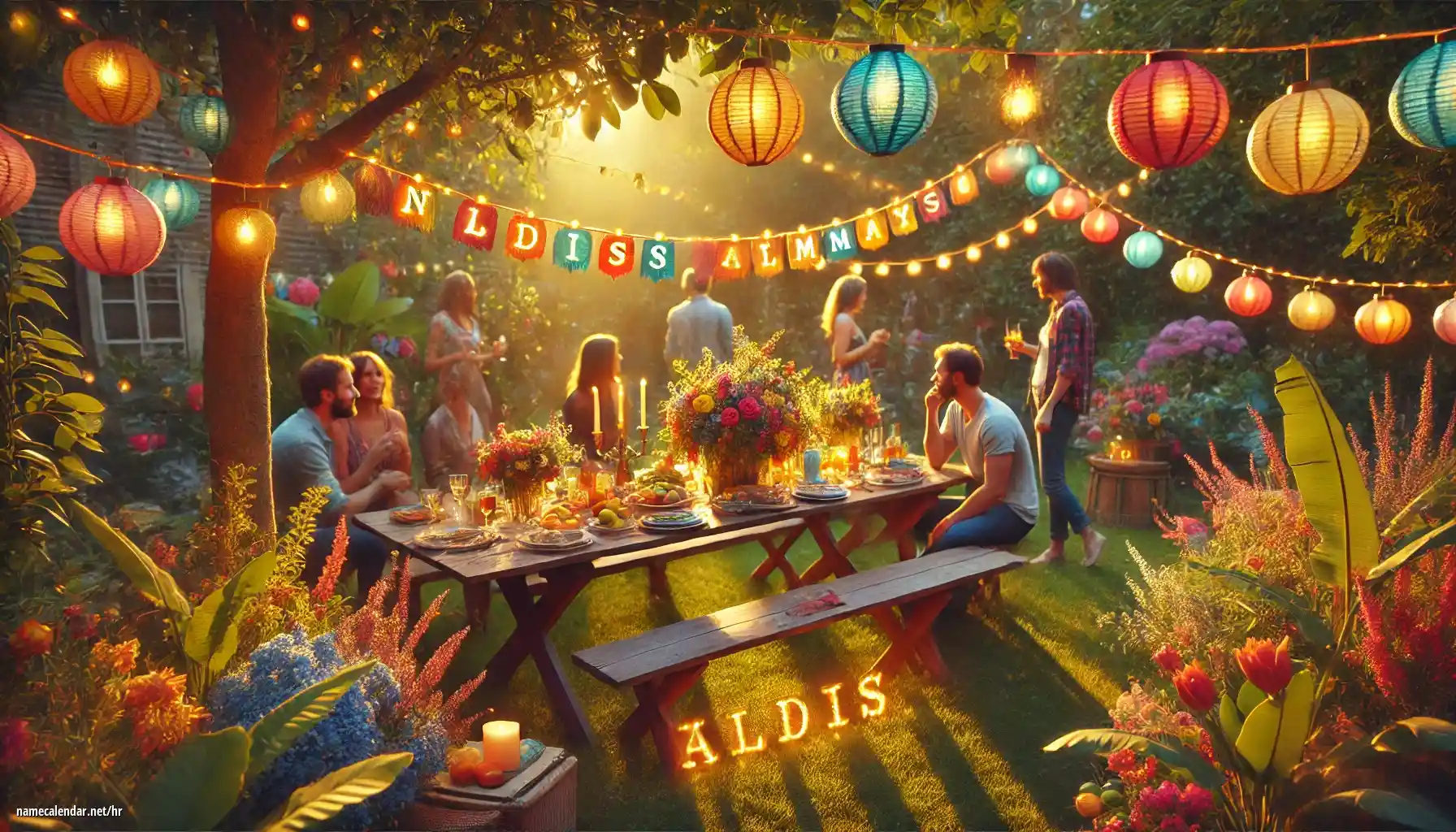 Proslava imendana i imendana - Aldis