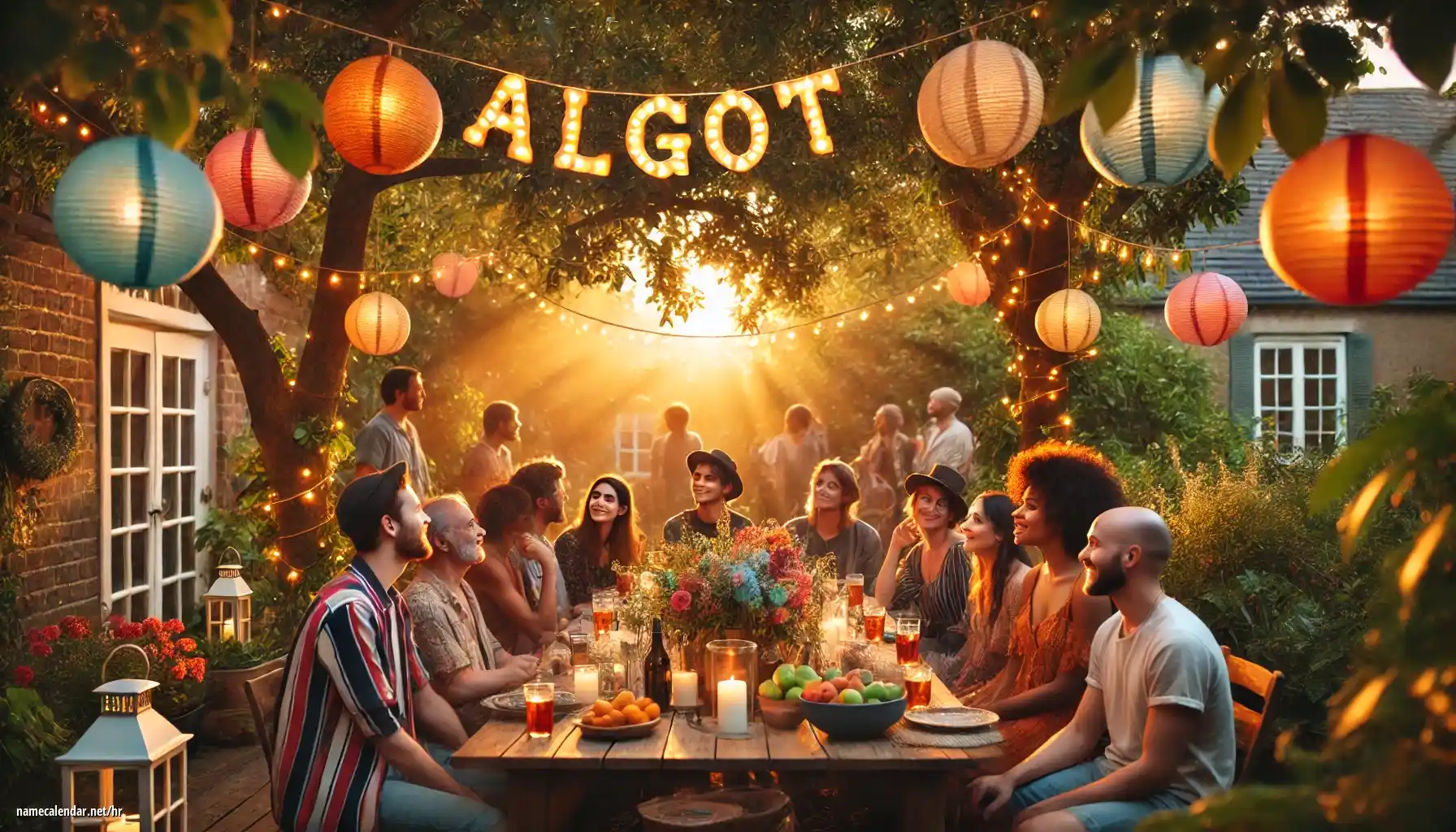 Proslava imendana i imendana - Algot