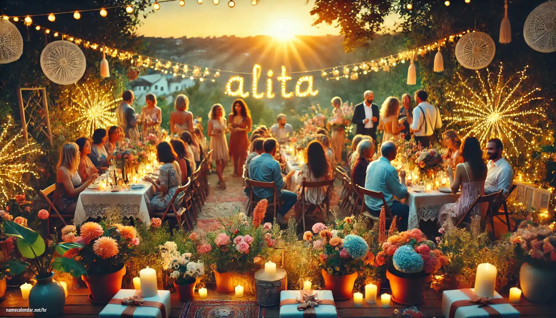 Proslava imendana i imendana - Alita