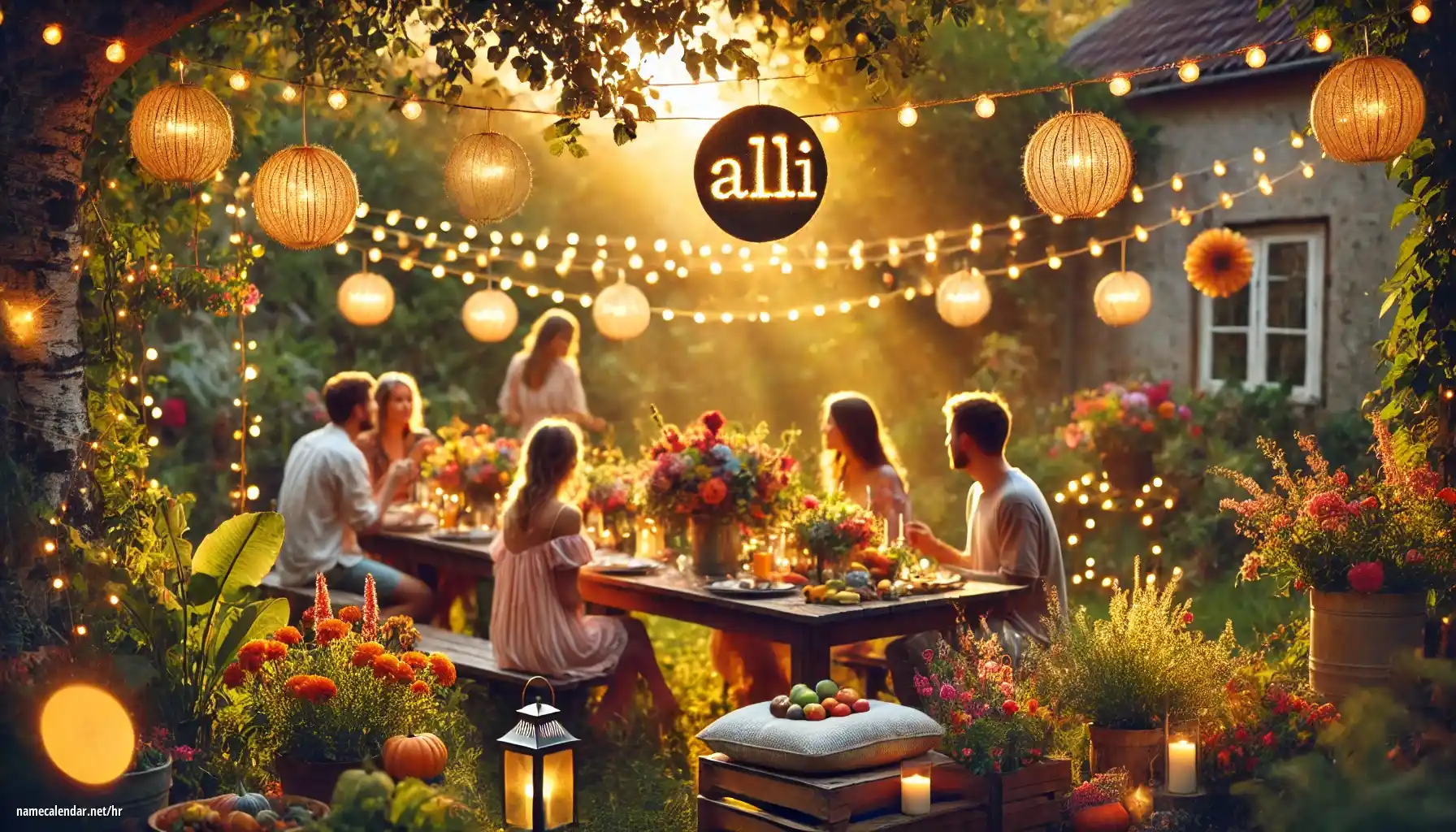 Proslava imendana i imendana - Alli