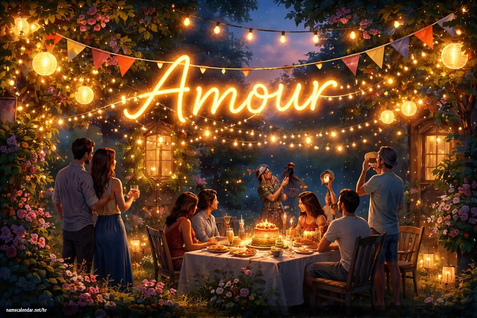 Proslava imendana i imendana - Amour