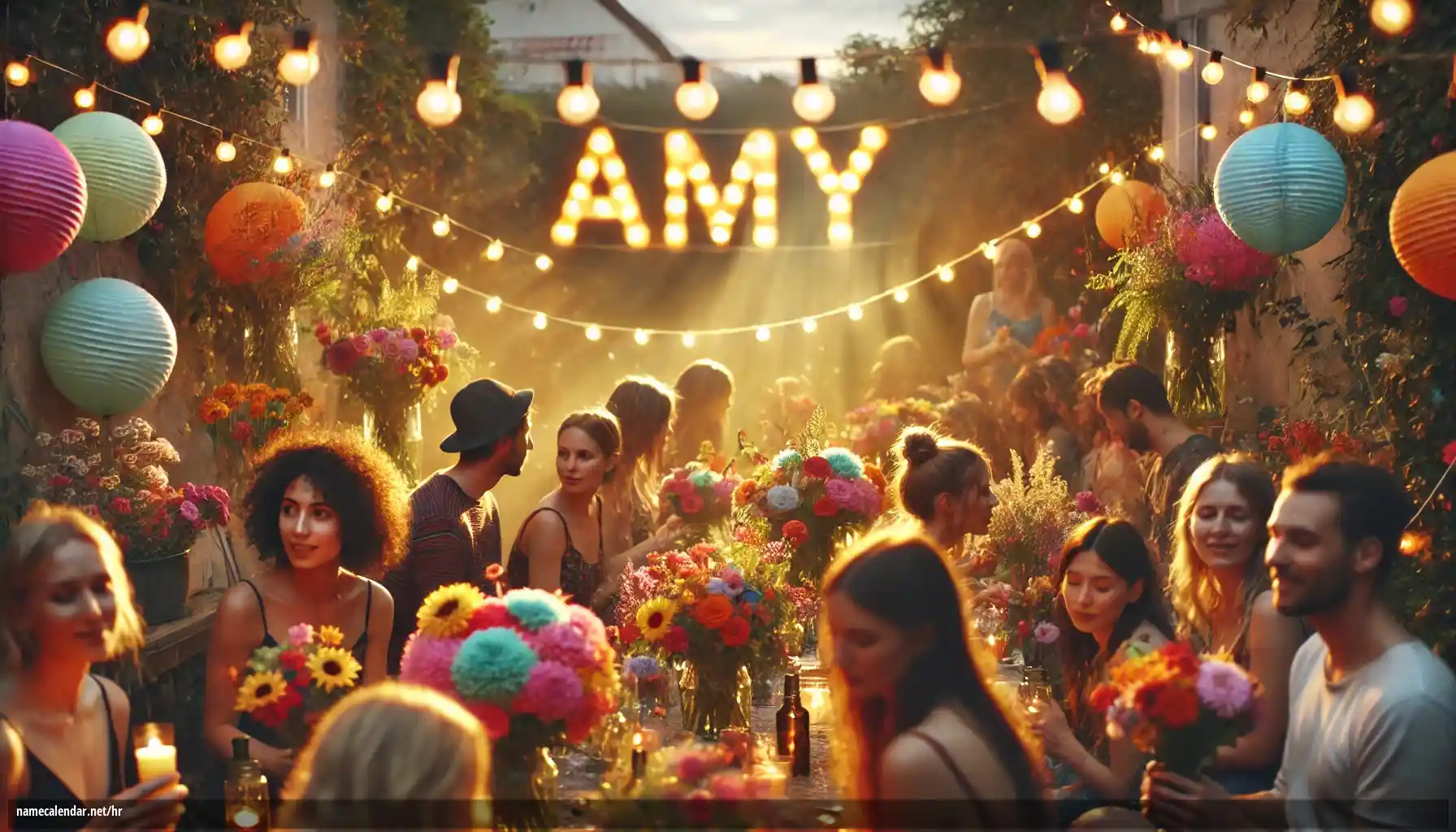 Proslava imendana i imendana - Amy