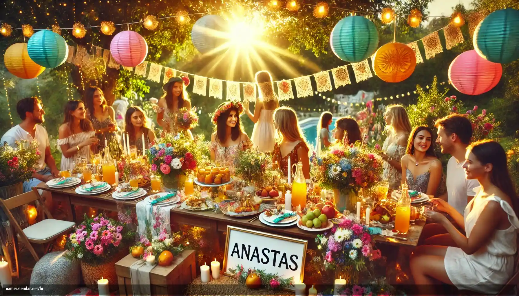 Proslava imendana i imendana - Anastas