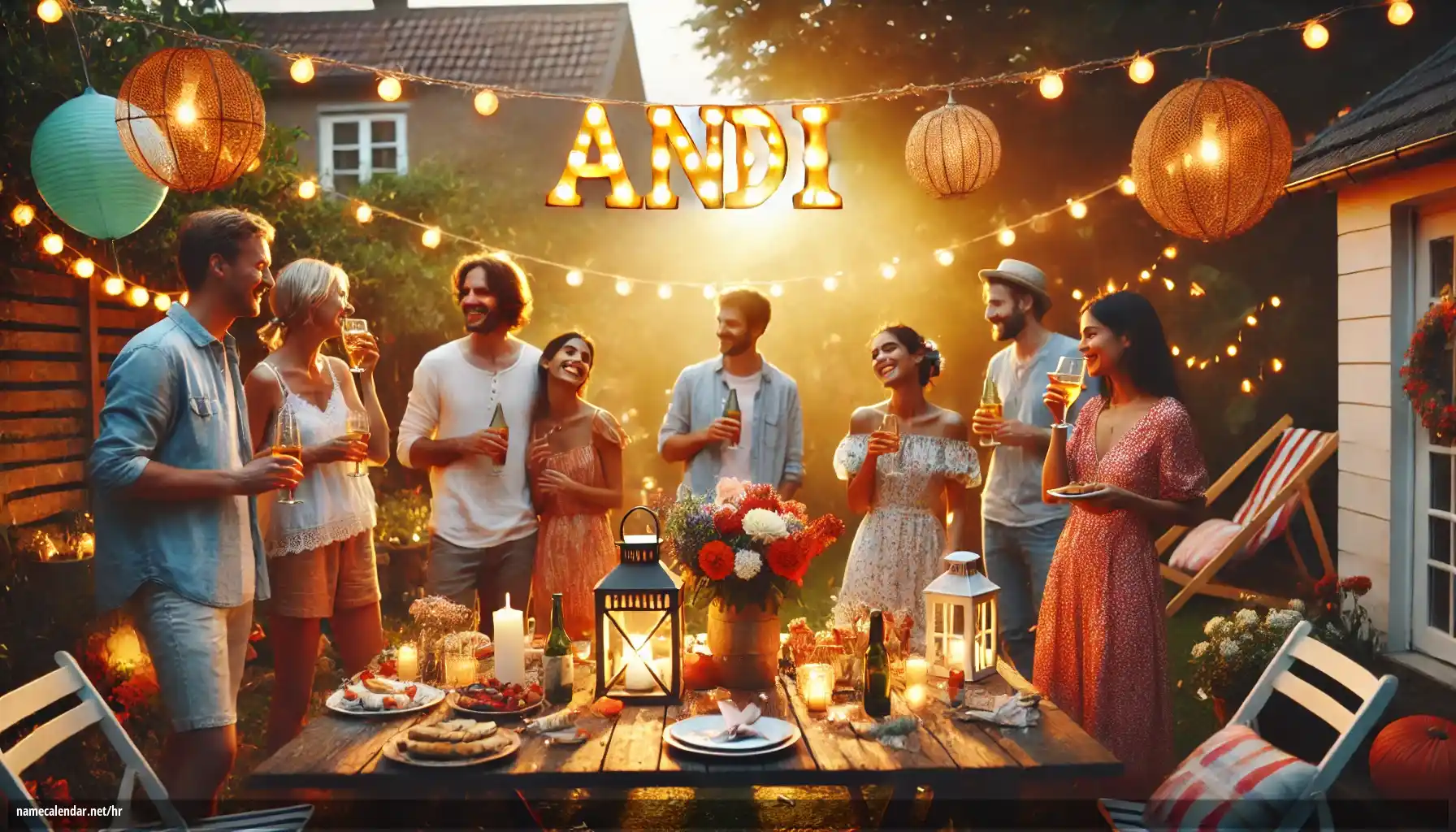 Proslava imendana i imendana - Andi