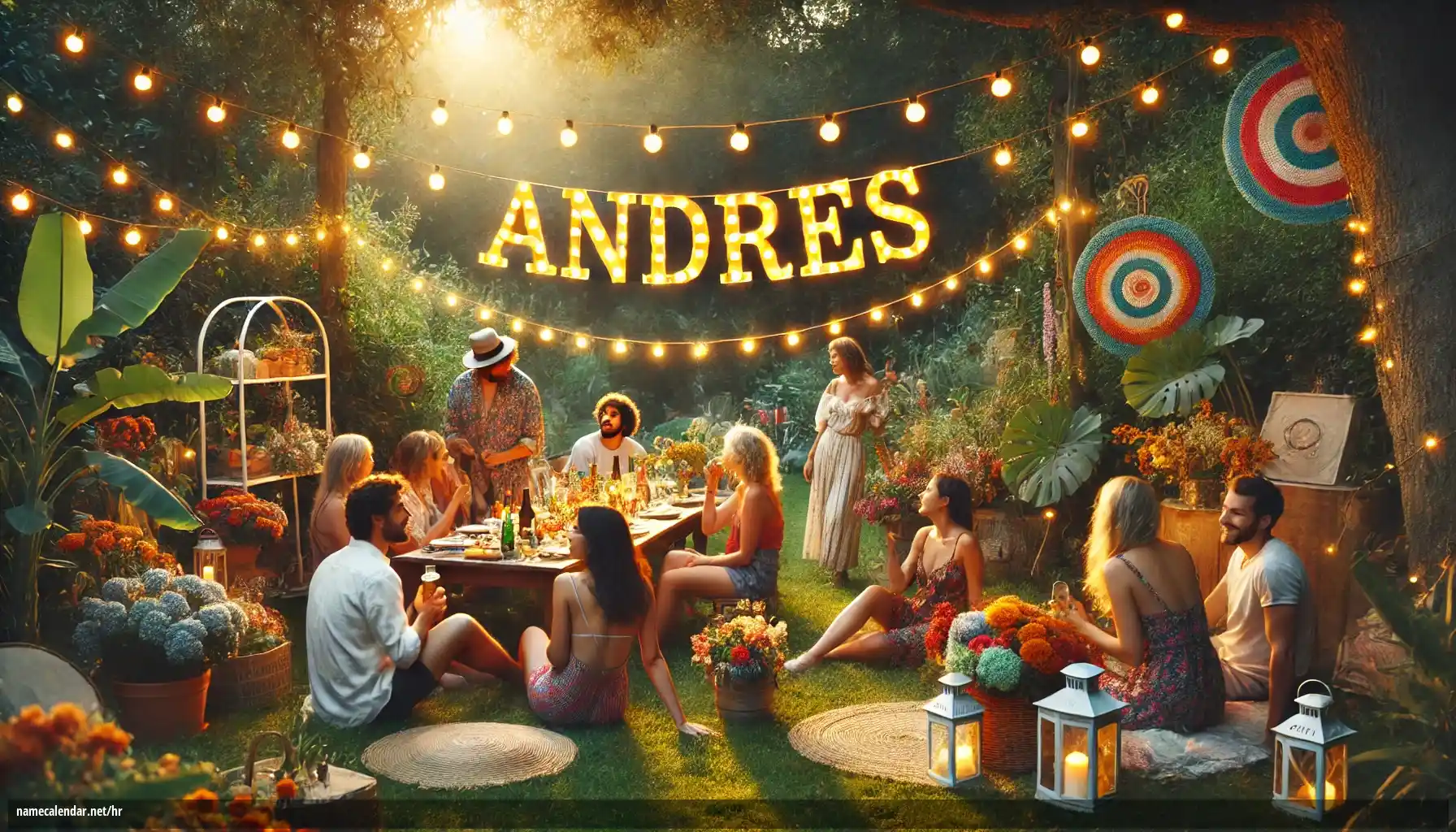 Proslava imendana i imendana - Andrés