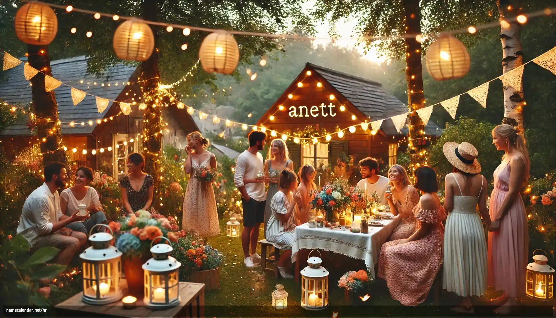 Proslava imendana i imendana - Anett