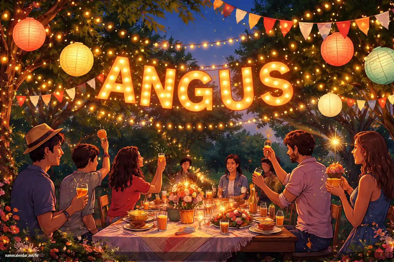 Proslava imendana i imendana - Angus