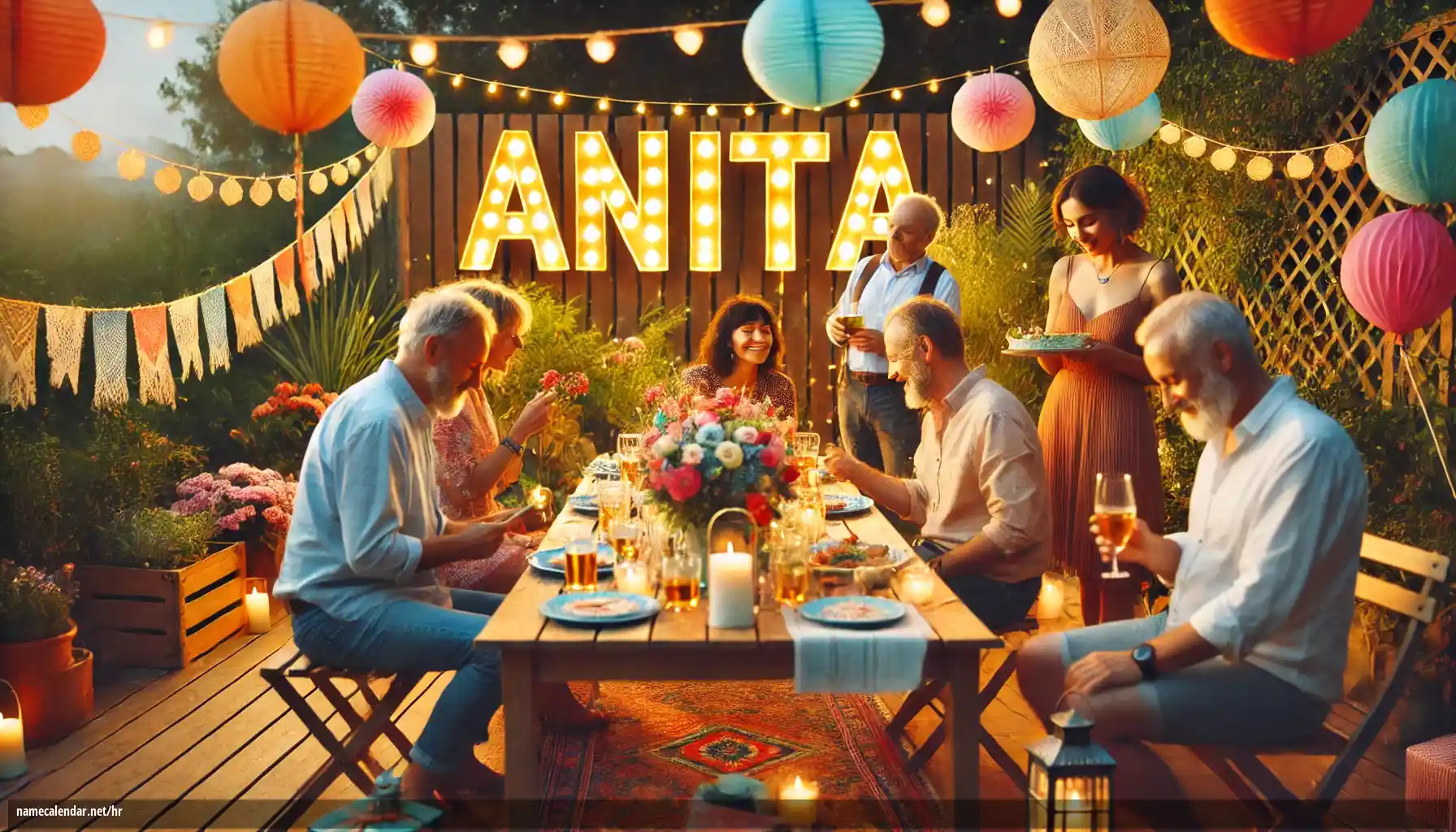 Proslava imendana i imendana - Anita