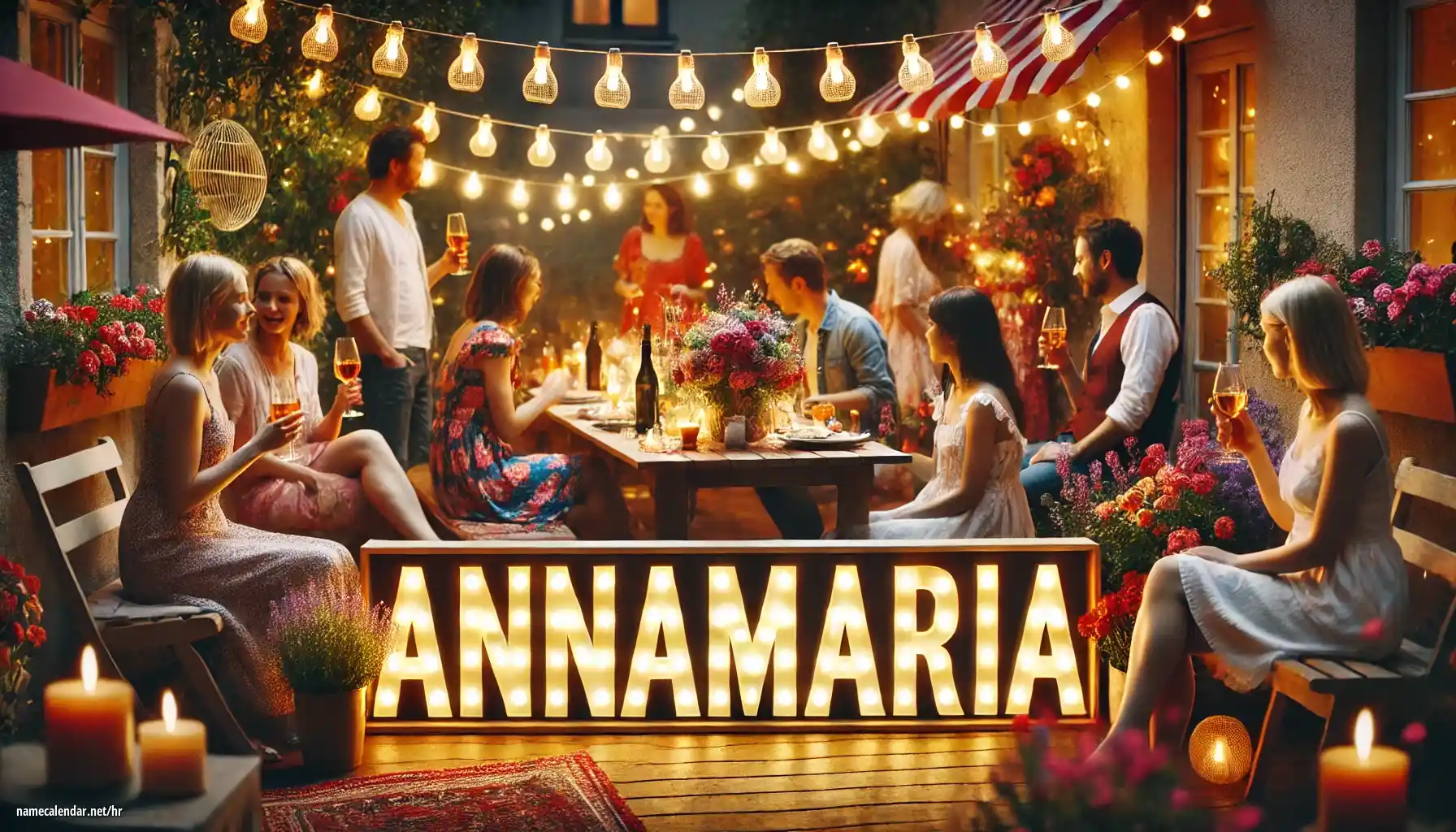 Proslava imendana i imendana - Annamária