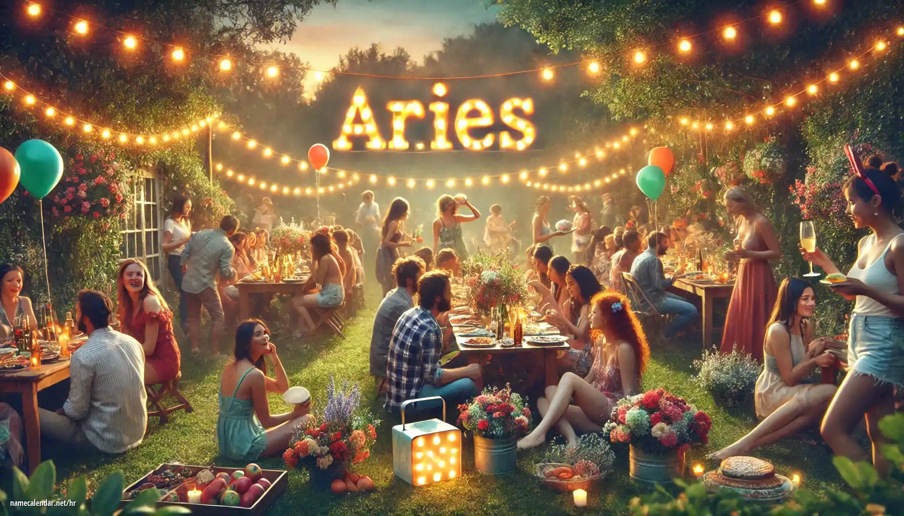 Proslava imendana i imendana - Aries