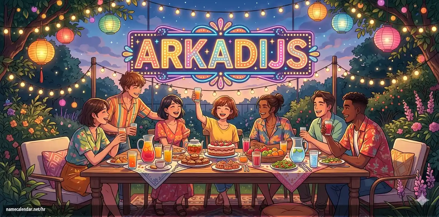 Proslava imendana i imendana - Arkadijs