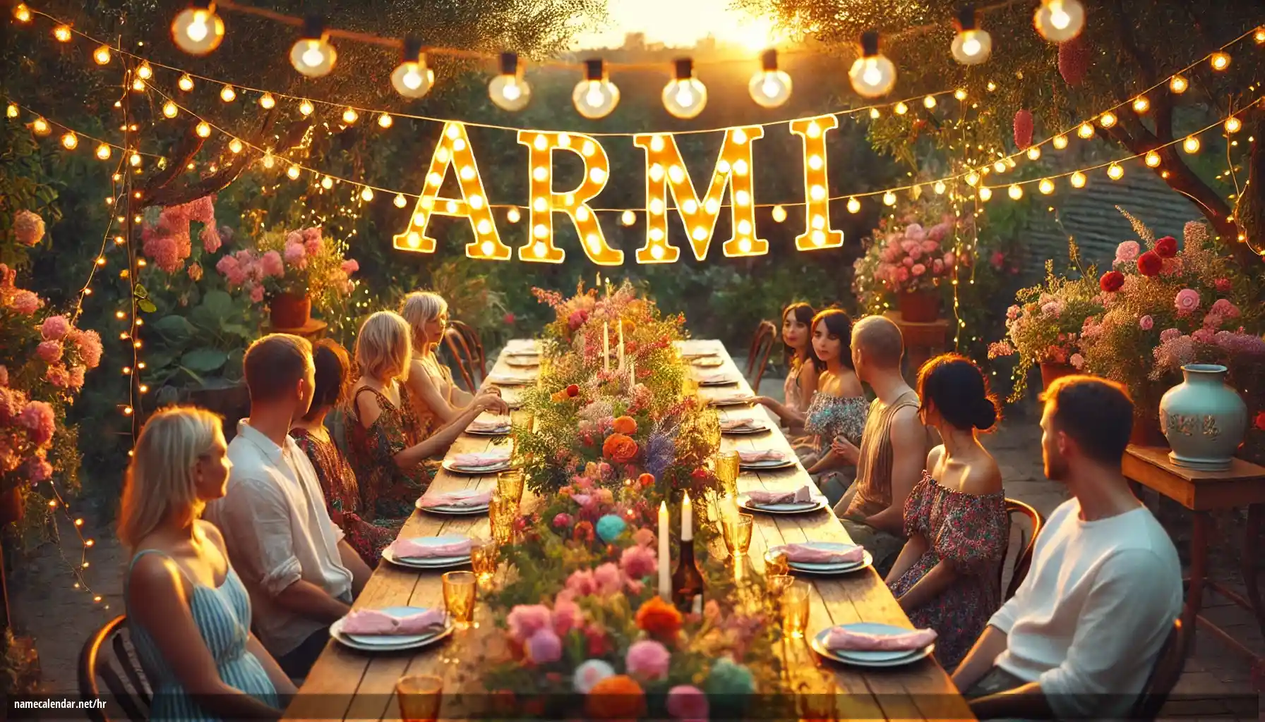 Proslava imendana i imendana - Armi