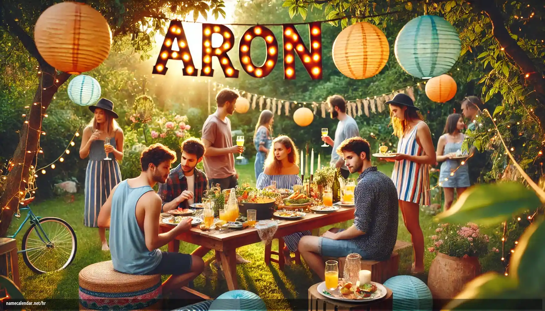 Proslava imendana i imendana - Aron