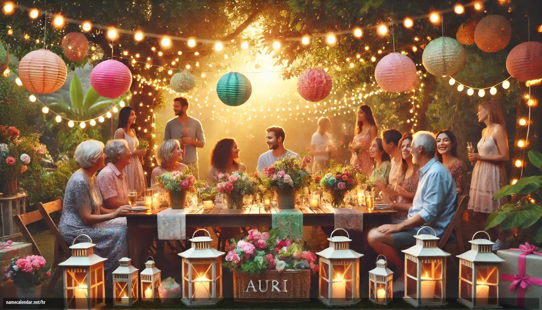 Proslava imendana i imendana - Auri