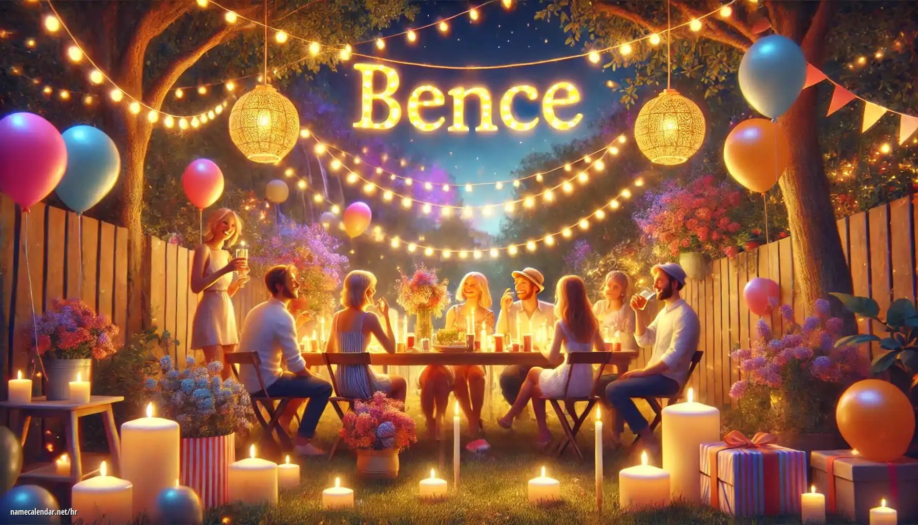 Proslava imendana i imendana - Bence